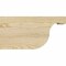 Ekena Millwork Del Monte Rough Sawn Rafter Tail, Douglas Fir, 6"W x 8"H x 16"L RFT06X08X16DEL00RDF - alternate 3